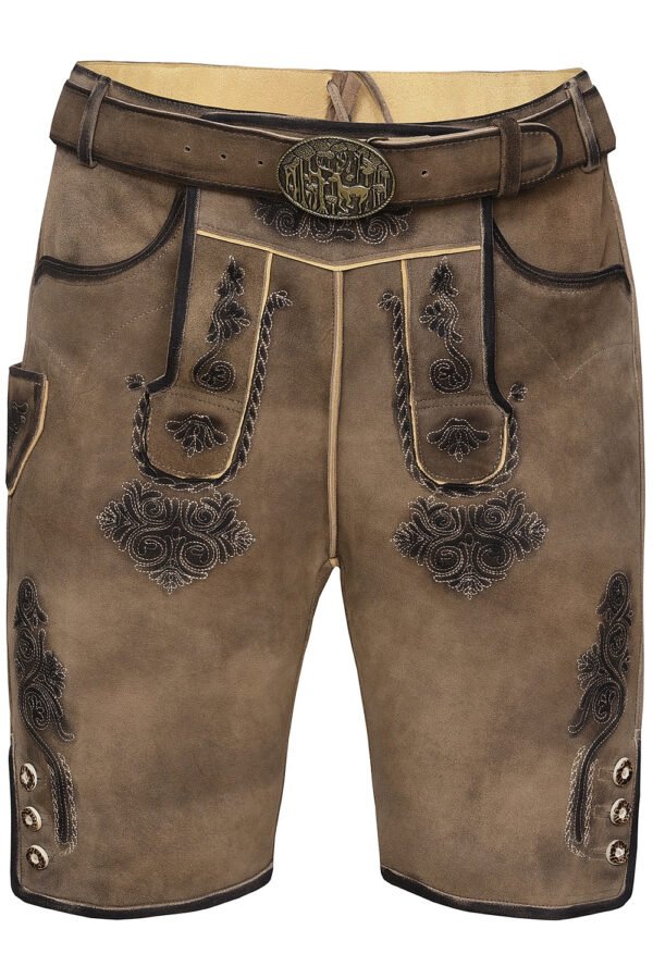 Short Leather Pants