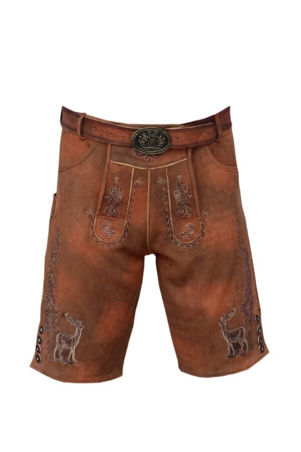 Short Leather Pants