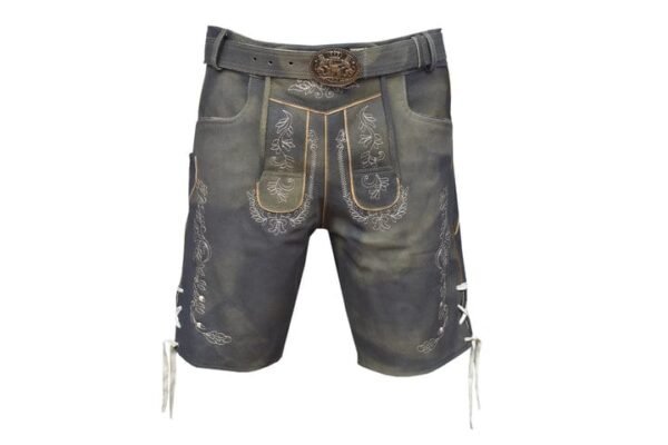 Short Leather Pants - Image 3