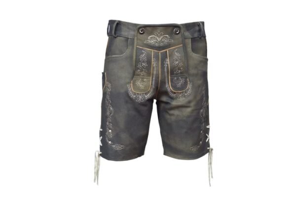 Short Leather Pants